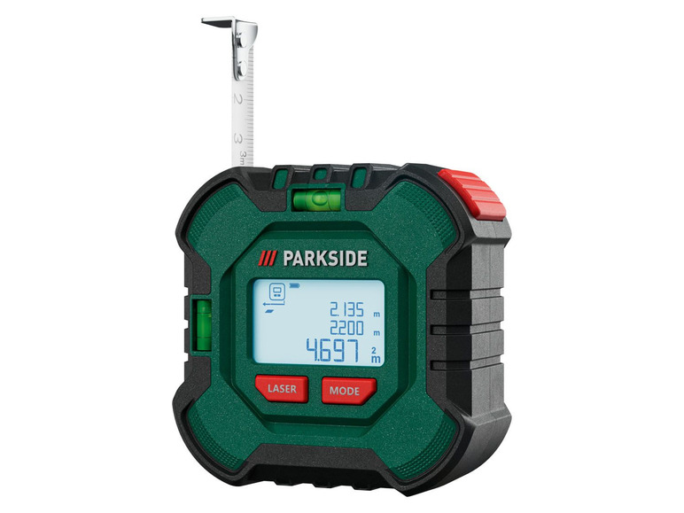 Gehe zu Vollbildansicht: PARKSIDE® 4V Massband »PLMB 4 A1« mit Laserentfernungsmesser - Bild 5