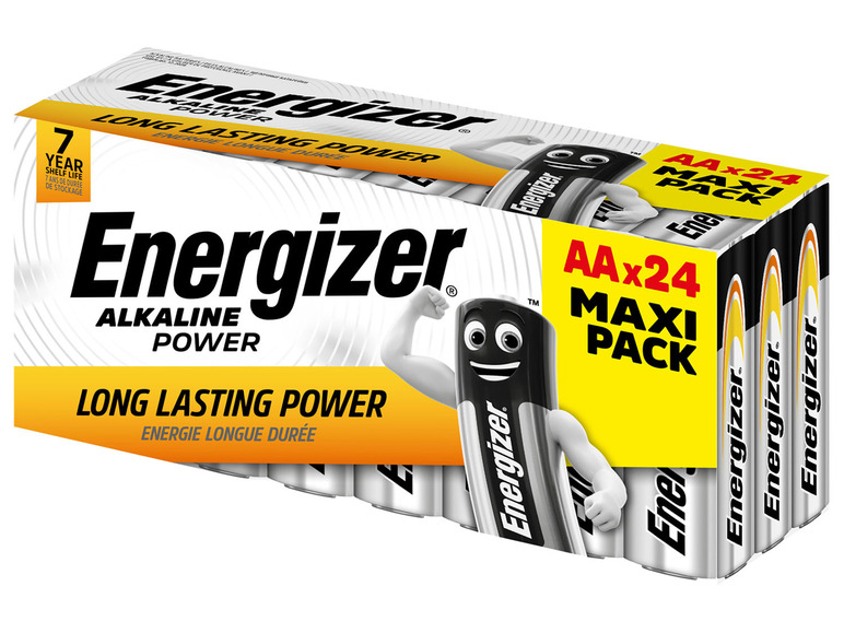 Gehe zu Vollbildansicht: Energizer Alkaline Power Batterie Mignon (AA) 24 Stück - Bild 1
