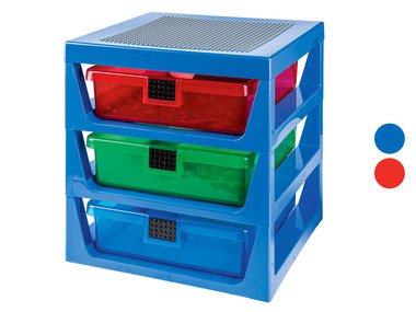 LEGO - Regalsystem, mit 3 Schubfächern
