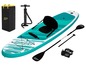Ein aufblasbares Paddleboard von Hydro-Force mit Paddel, Pumpe, Rückenlehne und Tragetasche.