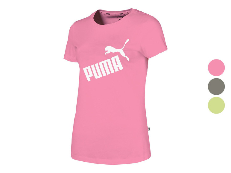 Gehe zu Vollbildansicht: Puma T-Shirt Damen, Regular Fit, aus reiner Baumwolle - Bild 1