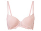Ein rosa BH mit Spitzendetails.