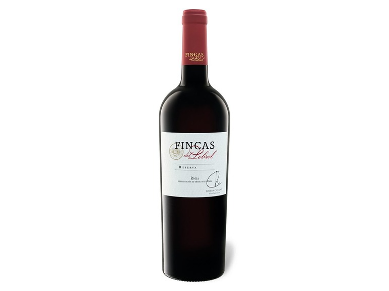 Rioja del Lebrel Fincas 2017 Reserva Rotwein DOCa trocken,