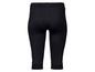 Schwarze Capri-Leggings für Damen.