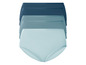 Viererpack Damen-Slips in Blau und Hellblau