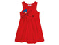 Rotes Kleid mit Miraculous Ladybug-Druck.