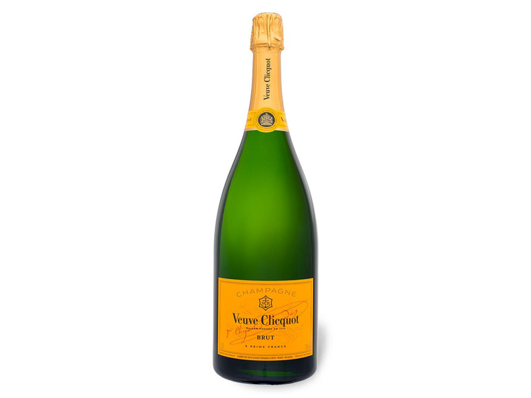 Gehe zu Vollbildansicht: Veuve Clicquot Yellow Label brut Magnum, Champagner - Bild 1