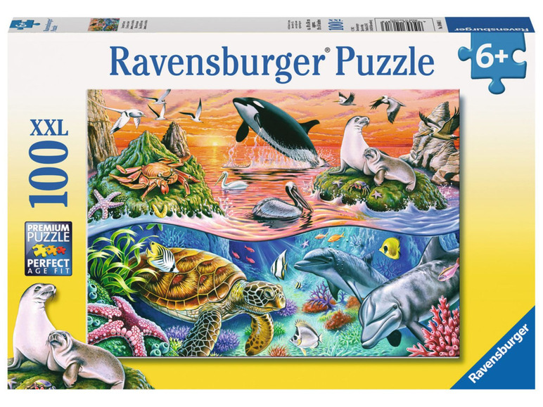 Gehe zu Vollbildansicht: Ravensburger XXL-Puzzle Bunter Ozean - Bild 1