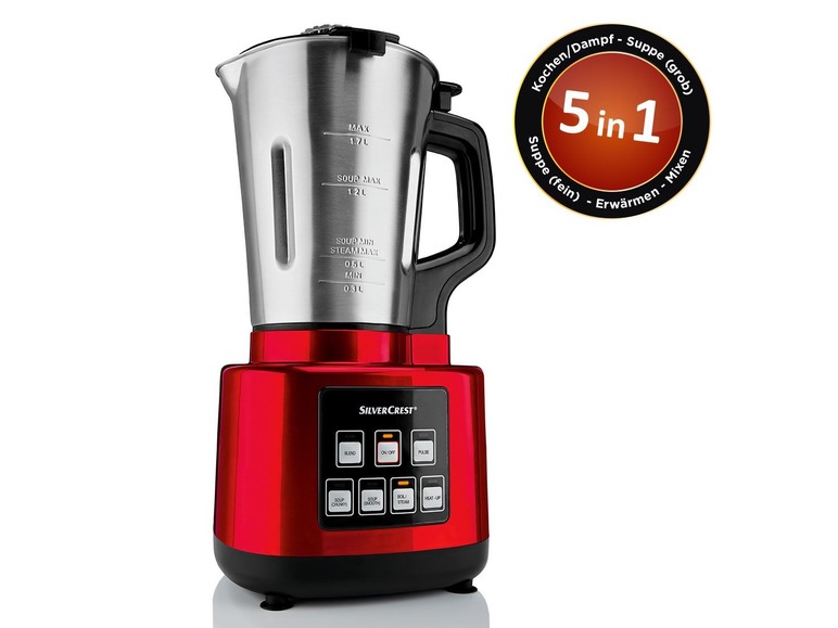 SILVERCREST® Mixer »SSKE 300 A1«, mit Kochfunktion, 5