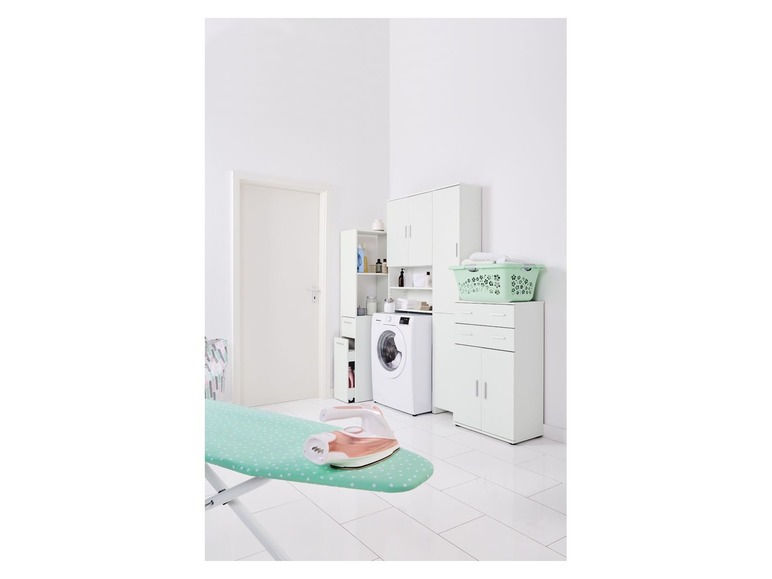 Gehe zu Vollbildansicht: LIVARNO LIVING® Waschmaschinenüberbauschrank, bis 85 cm Höhe, 2 verstellbare Einlegeböden - Bild 4