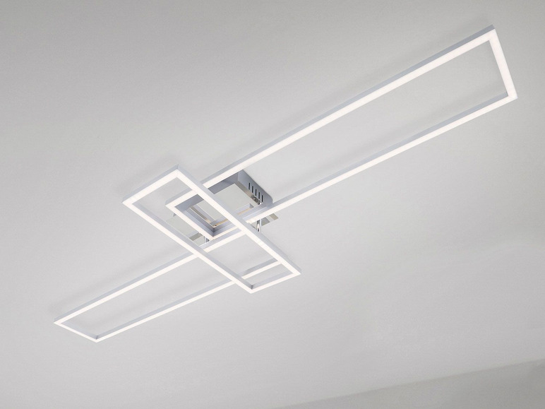 Gehe zu Vollbildansicht: Briloner CCT LED Design Deckenleuchte, Lichttemperatur + Helligkeit regulierbar - Bild 37
