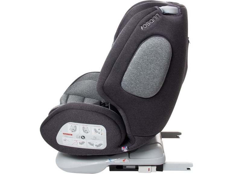 Gehe zu Vollbildansicht: Osann Kindersitz »One 360« mitwachsend, 360° drehbar, 10-fach höhenverstellbare Kopfstütze - Bild 9
