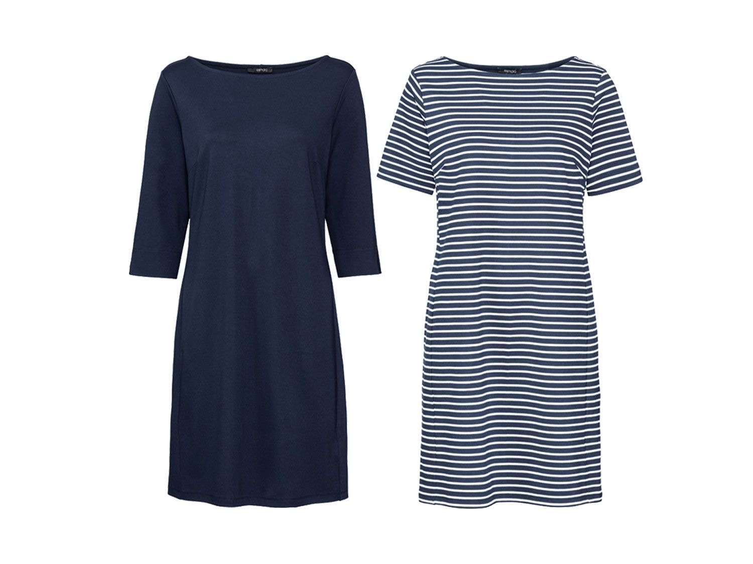 ESMARA® Kleider, gerader Schnitt, knielang, kurz- und …