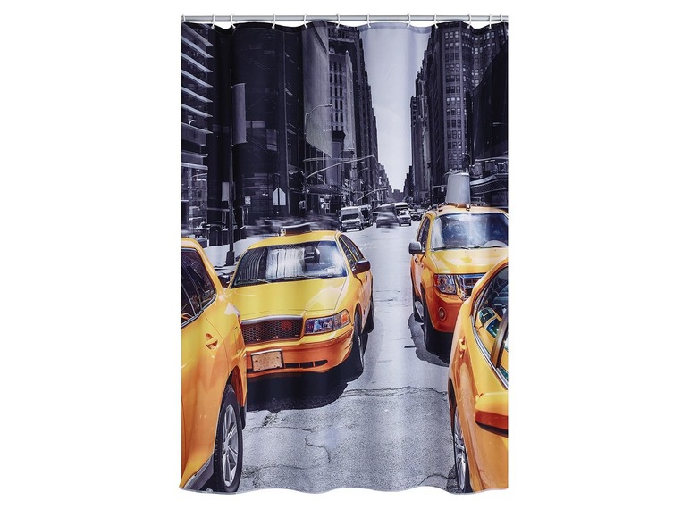 Gehe zu Vollbildansicht: Ridder Duschvorhang New York 180 x 200 cm - Bild 1