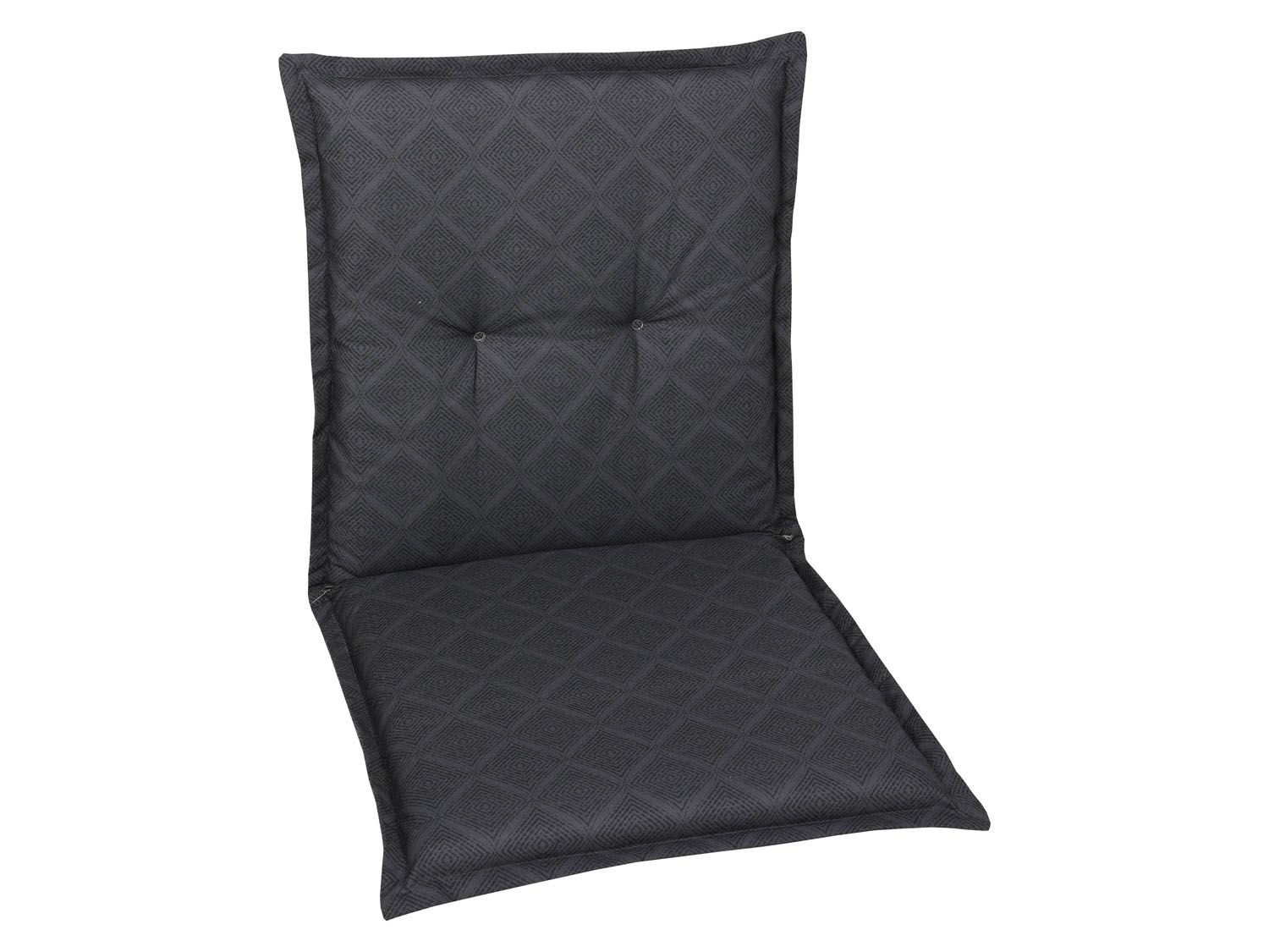 GO-DE TEXTIL Gartenauflage Raute (2er Set Niederlehner, Anthrazit) – Bild 2 von 2