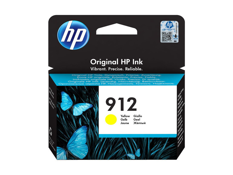 Gehe zu Vollbildansicht: HP 912 Druckerpatrone Gelb, 3YL79AE#BGX - Bild 1