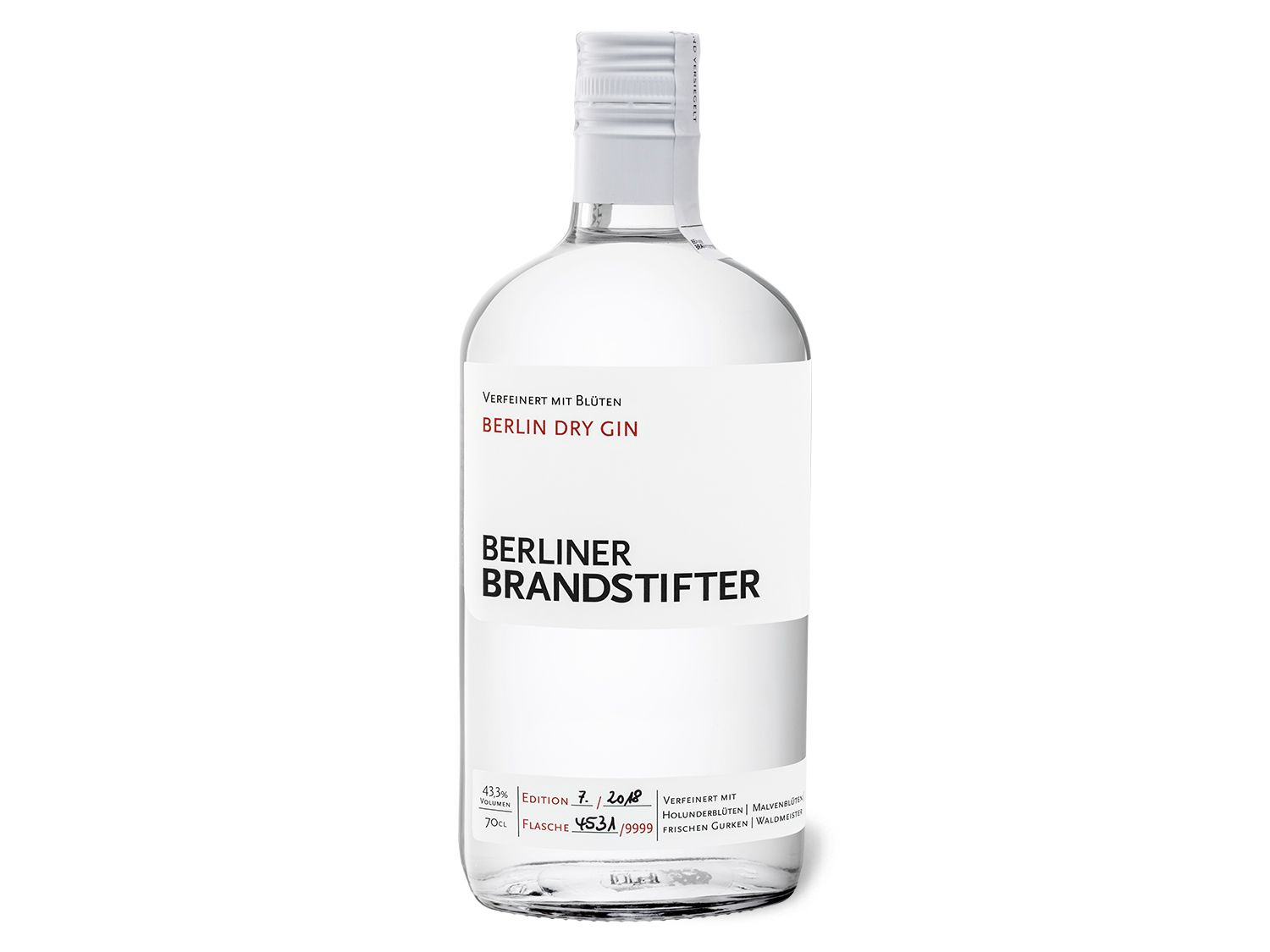 Berliner Brandstifter Berlin Dry Gin 43,3% Vol | LIDL