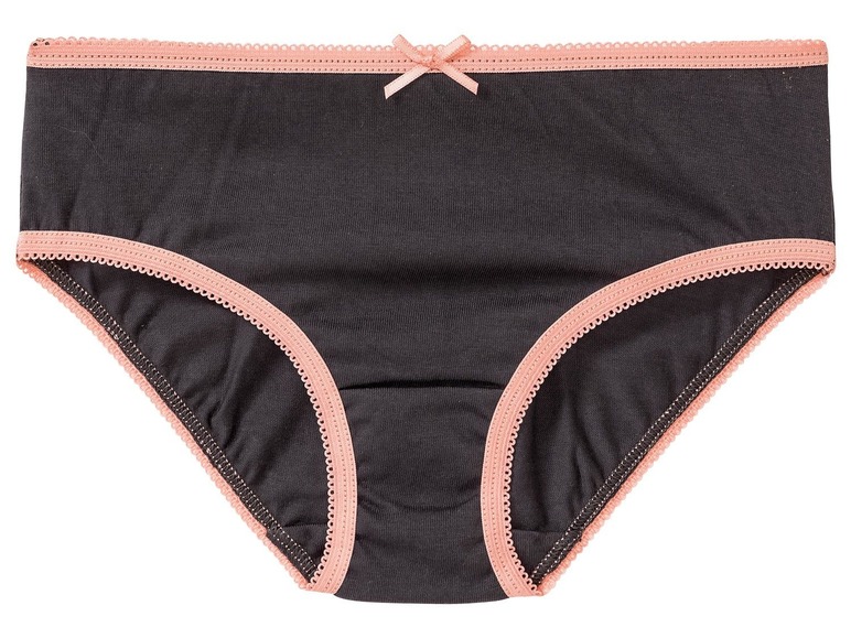 Gehe zu Vollbildansicht: LUPILU® Panties / Slips Mädchen, Single-Jersey-Qualität, aus Baumwolle, 4 oder 7 Stück - Bild 8