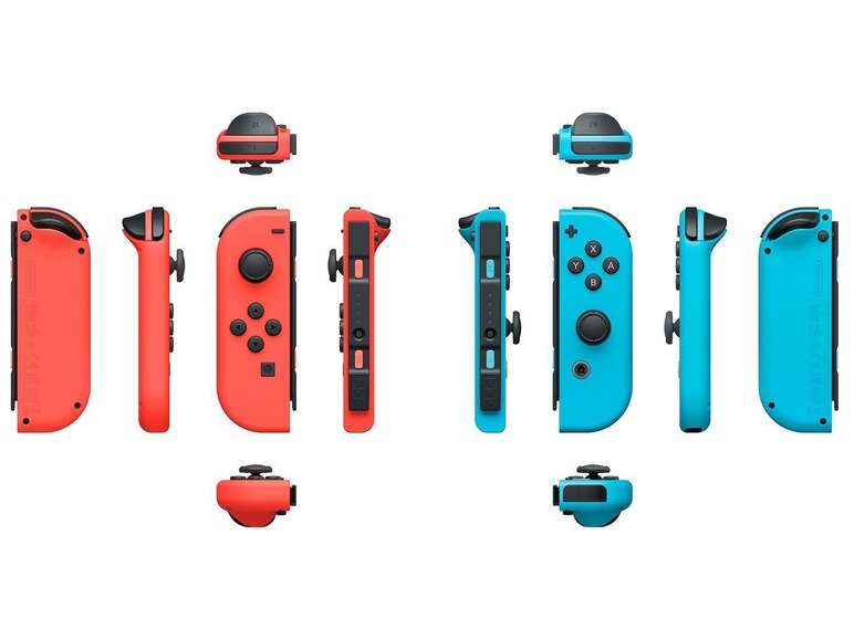 Gehe zu Vollbildansicht: Nintendo Switch Konsole Neon-Rot/Neon-Blau - Bild 8