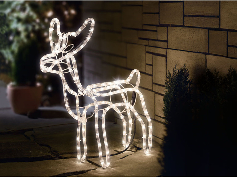 Gehe zu Vollbildansicht: LIVARNO home LED 3D Lichterschlauchfiguren, für Innen und Außen - Bild 8