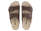 Braune Sandalen mit Schnalle von Natural Walk by Livergy.