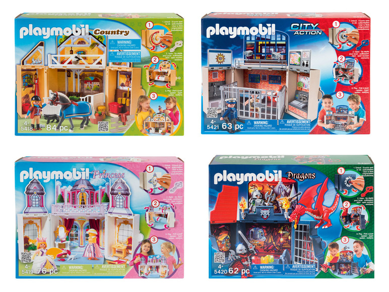 Gehe zu Vollbildansicht: Playmobil Aufklapp-Spiel-Box - Bild 1