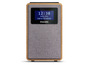 Ein Philips DAB+ und FM Radio mit Holzhülle.