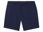 Dunkelblaue Shorts mit Gummizug.