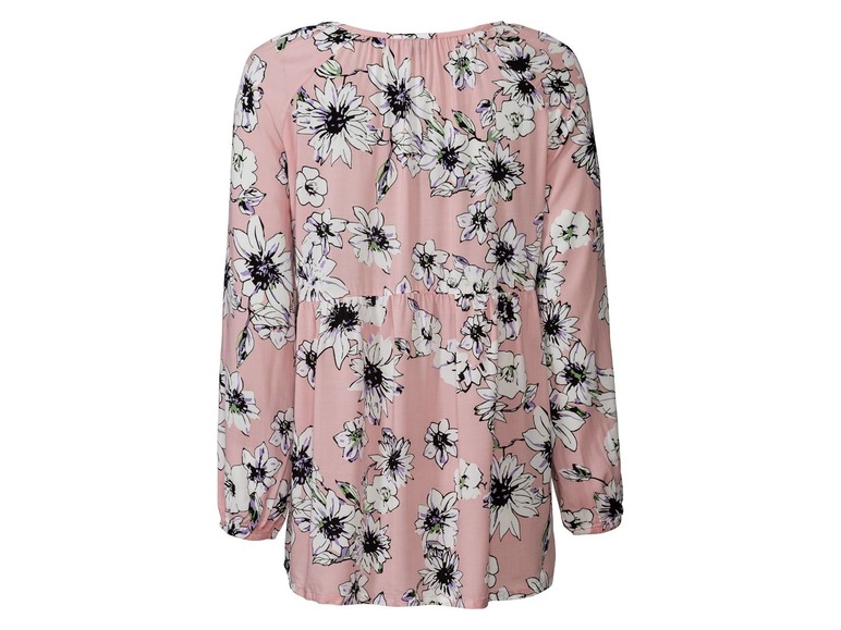 Gehe zu Vollbildansicht: ESMARA® Bluse Damen, in floralem Design, aus ressourcenschonender Viskose - Bild 10