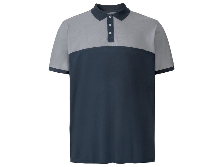 Gehe zu Vollbildansicht: LIVERGY® Poloshirt, Regular Fit, mit Polokragen, in Pikee-Qualität, mit Baumwolle - Bild 5