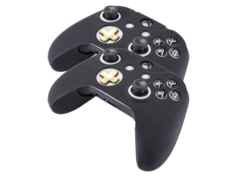 Gehe zu Vollbildansicht: Bigben Silicon Glove XB12 [2 Stück] Schutzhüllen für den Xbox One Controller - Bild 1