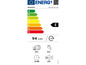 Energieeffizienzklasse E-Label für einen Bauknecht Geschirrspüler mit 94 kWh Verbrauch.