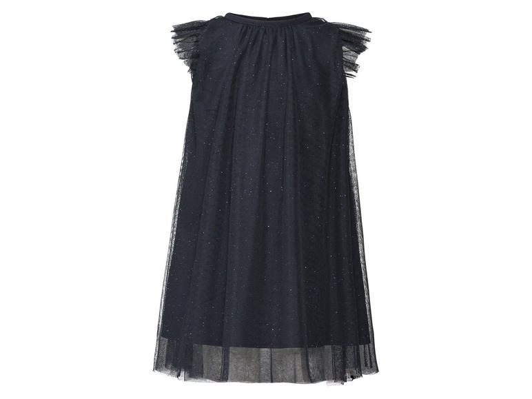 Gehe zu Vollbildansicht: LUPILU® Kleid Mädchen, in Tüll-Qualität, mit Glitzereffekt, Futter aus Polyester - Bild 7