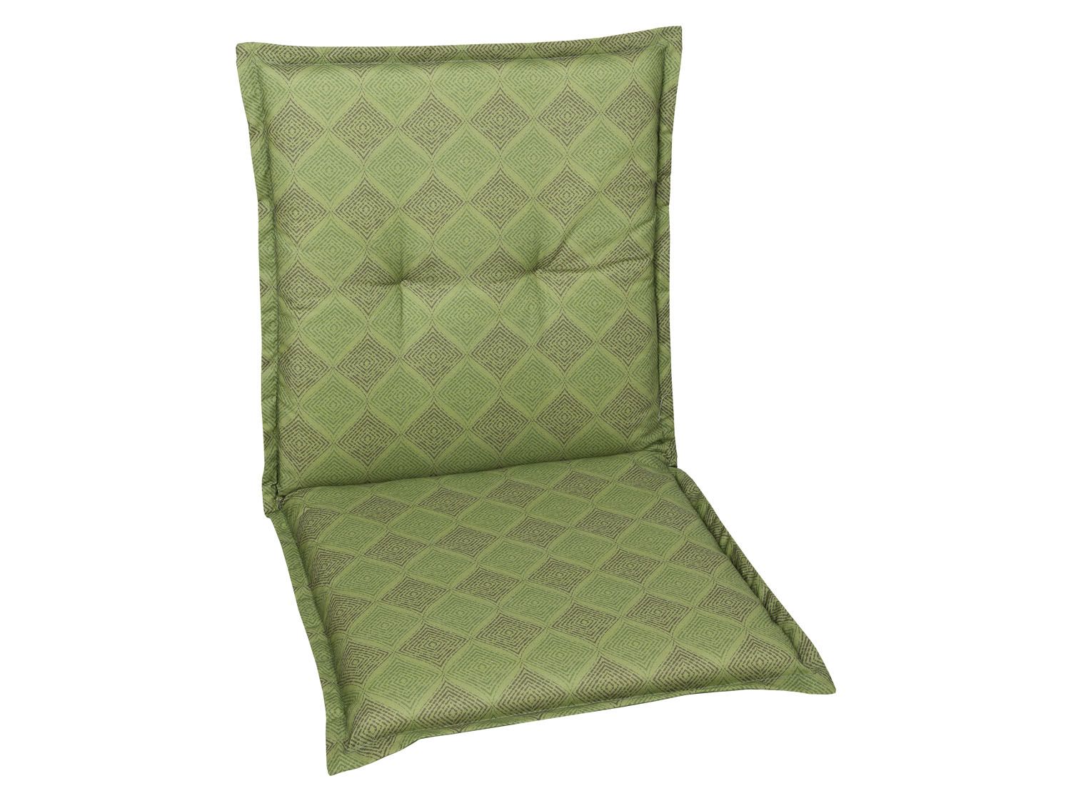 GO-DE TEXTIL Gartenauflage Raute (2er Set Niederlehner, Grün) – Bild 2 von 2
