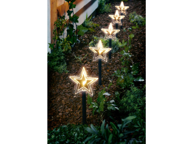 Gehe zu Vollbildansicht: MELINERA® LED Garten Leuchtstäbe, 5 Stück - Bild 9