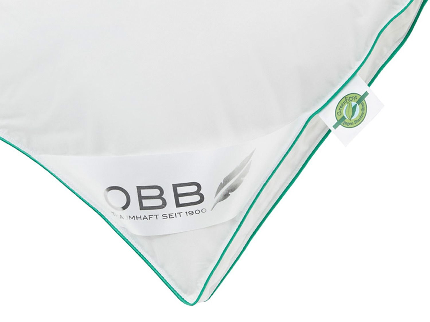 OBB Daunen-Kassettenbettdecke Greenfirst warm