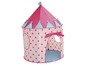 Ein rosafarbenes Prinzessinnen-Zelt für Kinder.