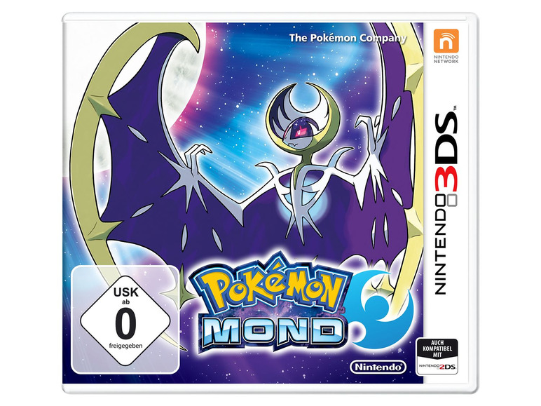 Gehe zu Vollbildansicht: Pokémon Mond, für Nintendo 3DS, für 1- 4 Spieler - Bild 1