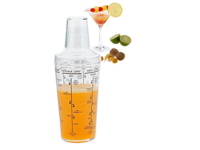 Gehe zu Vollbildansicht: WESTMARK Cocktail Shaker »Casablanca«, 500 ml Fassungsvermögen, mit 6 Rezepten - Bild 2