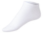 Weiße Socken mit niedrigem Schaft