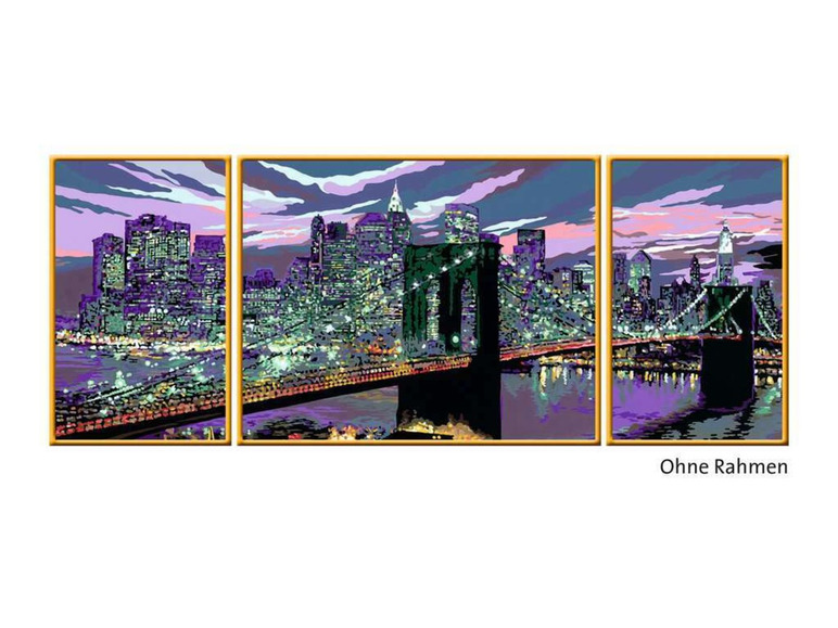 Gehe zu Vollbildansicht: Ravensburger Malen nach Zahlen Skyline von New York - Bild 3