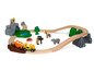 Brio Eisenbahn mit Tierfiguren, Zug und Zubehör