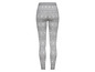 Graue Leggings mit skandinavischem Muster.