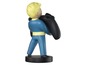 Eine Fallout Vault Boy Figur mit Controllerhalterung.