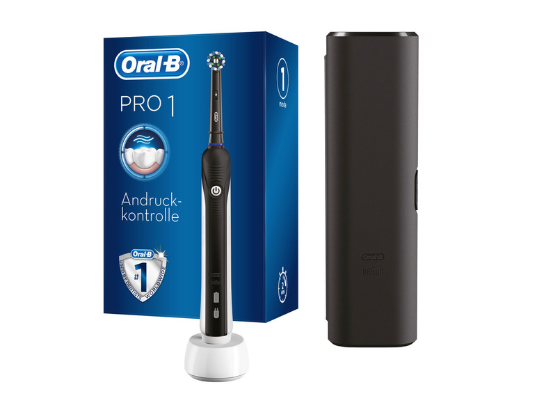 Gehe zu Vollbildansicht: Oral-B Pro 1 750 Elektrische Zahnbürste - Bild 1