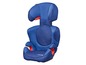 Ein blauer Maxi-Cosi Kindersitz.