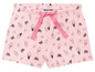 Rosa Shorts mit Eiscreme- und 'Sweet Summer'-Motiv.