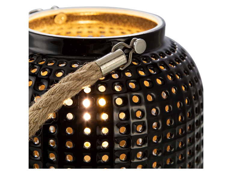 Gehe zu Vollbildansicht: Nino Leuchten Nino Tischleuchte »Bola«, aus Keramik, mit Handkordel - Bild 9