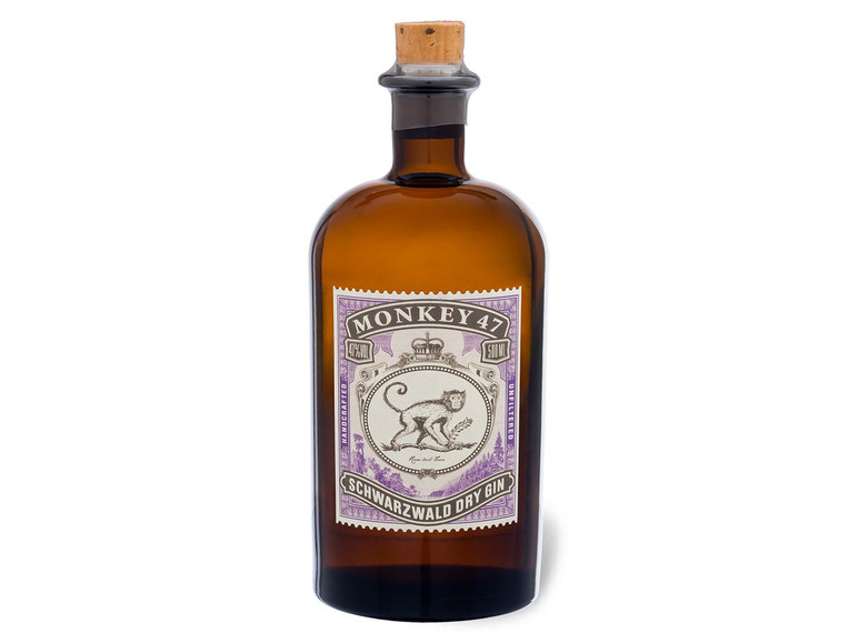 Gehe zu Vollbildansicht: Monkey 47 Schwarzwald Dry Gin 47% Vol - Bild 1