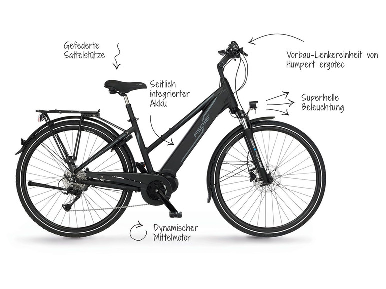 Gehe zu Vollbildansicht: FISCHER E-Bike Trekking »Viator 4.0i«, 28 Zoll Modell 2021 - Bild 38